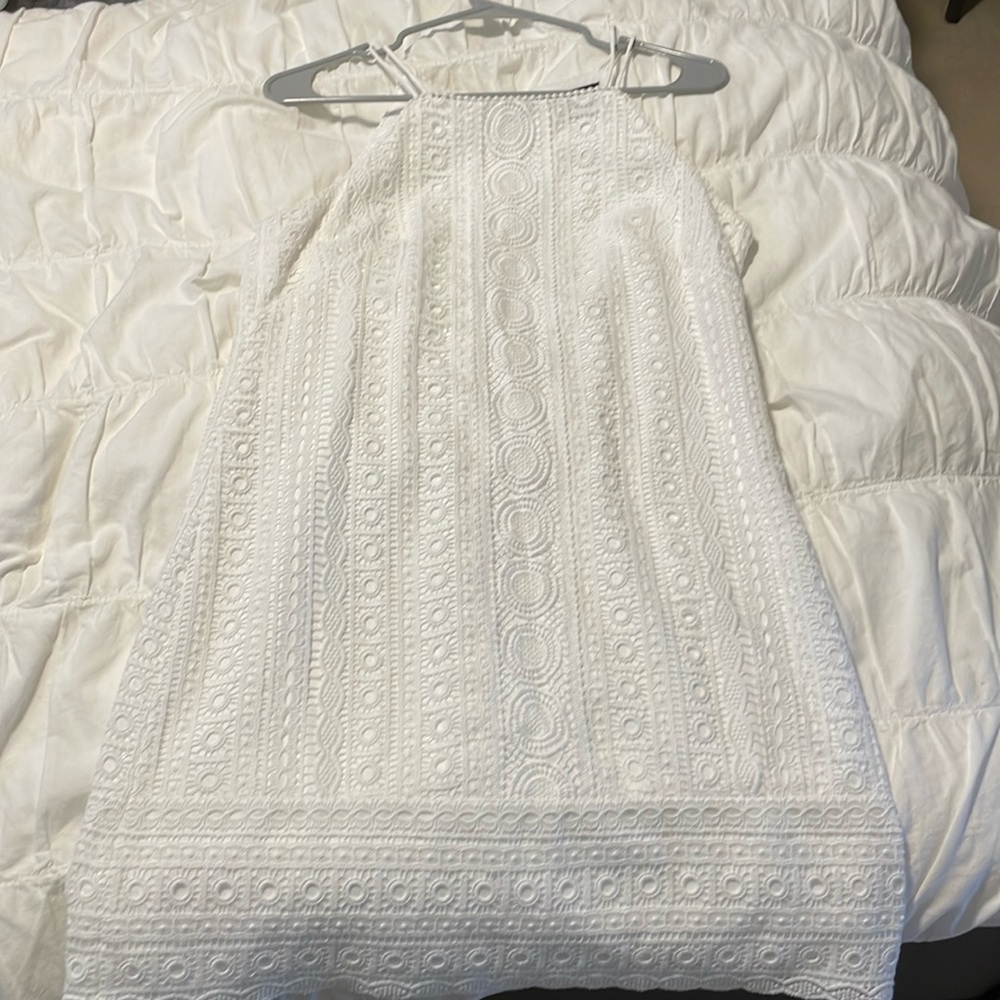 White dress, White House Black Market, Size 6, Excellent Condition